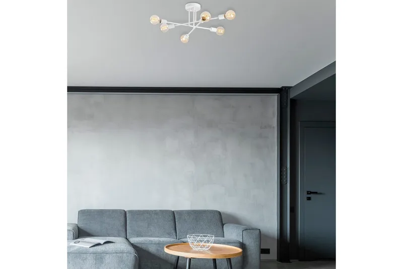 Lysekrone Pareek Kobber - Hvid - Belysning - Lamper & indendørsbelysning - Loftlampe - Plafond