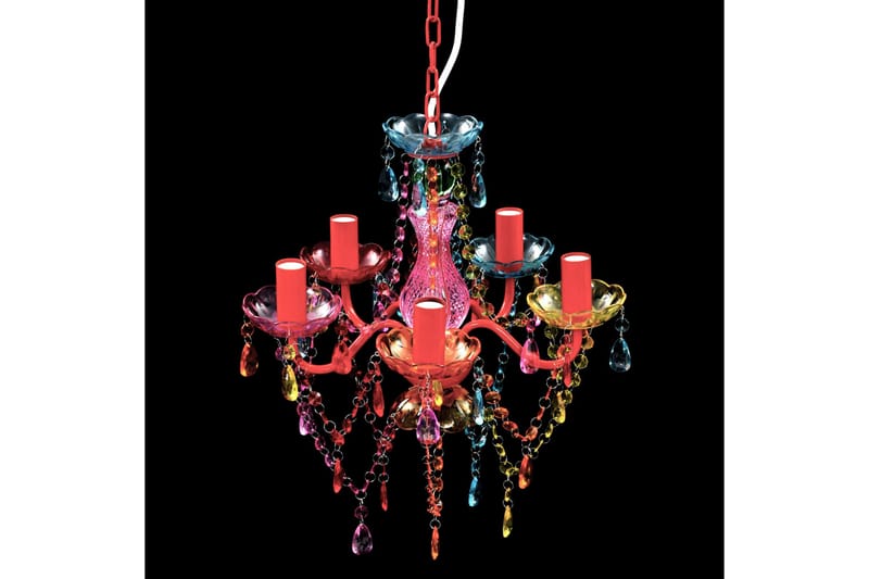 Chandelier Flerfarvet - Flerfarvet - Belysning - Lamper & indendørsbelysning - Loftlampe - Lysekroner