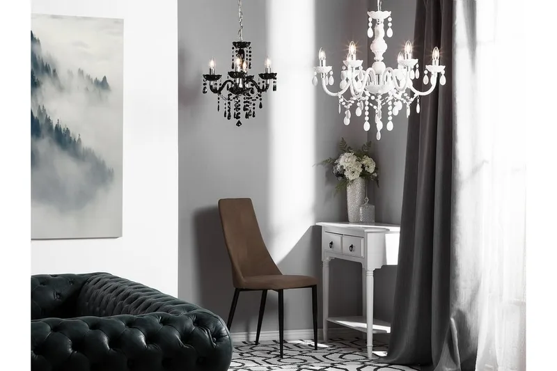 Kalang lysekrone 50 cm - Sort - Belysning - Lamper & indendørsbelysning - Loftlampe - Lysekroner