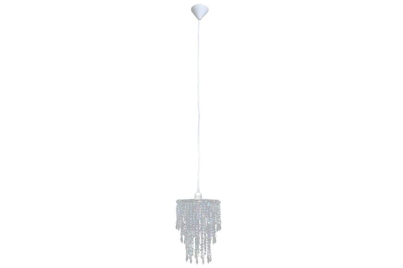 Krystalvedhængt Lysekrone Plast 22,5 X 30,5 Cm - gennemsigtig - Belysning - Lamper & indendørsbelysning - Loftlampe - Lysekroner