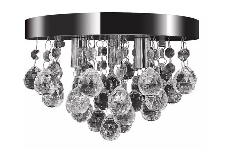 Lysekrone Krystaldesign Plexiglas Krom - gennemsigtig - Lysekroner - Stuelampe - Soveværelse lampe