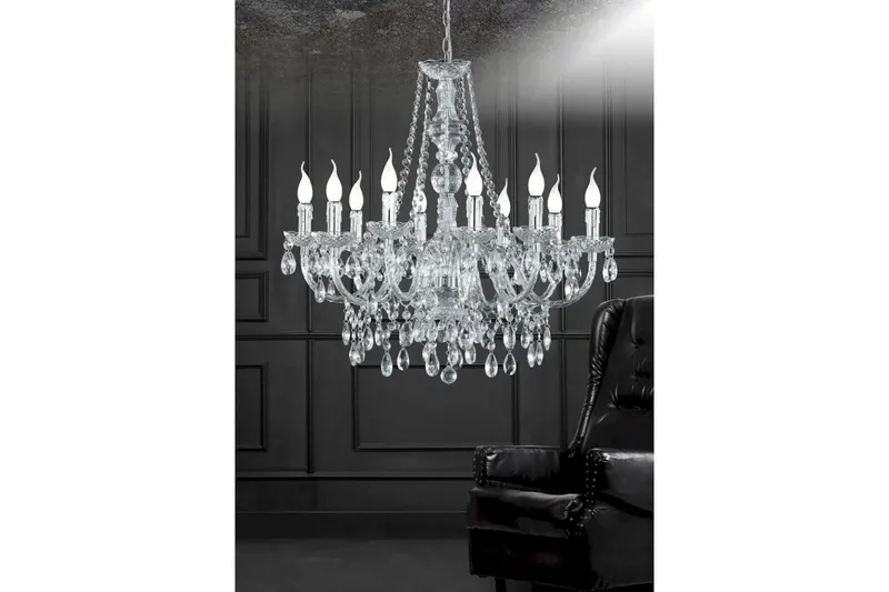 Trio Luster krystal lysekrone - Belysning - Lamper & indendørsbelysning - Loftlampe - Lysekroner