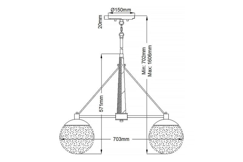 Marilyn Kichler Krone - Belysning - Lamper & indendørsbelysning - Loftlampe - Pendellamper & hængelamper