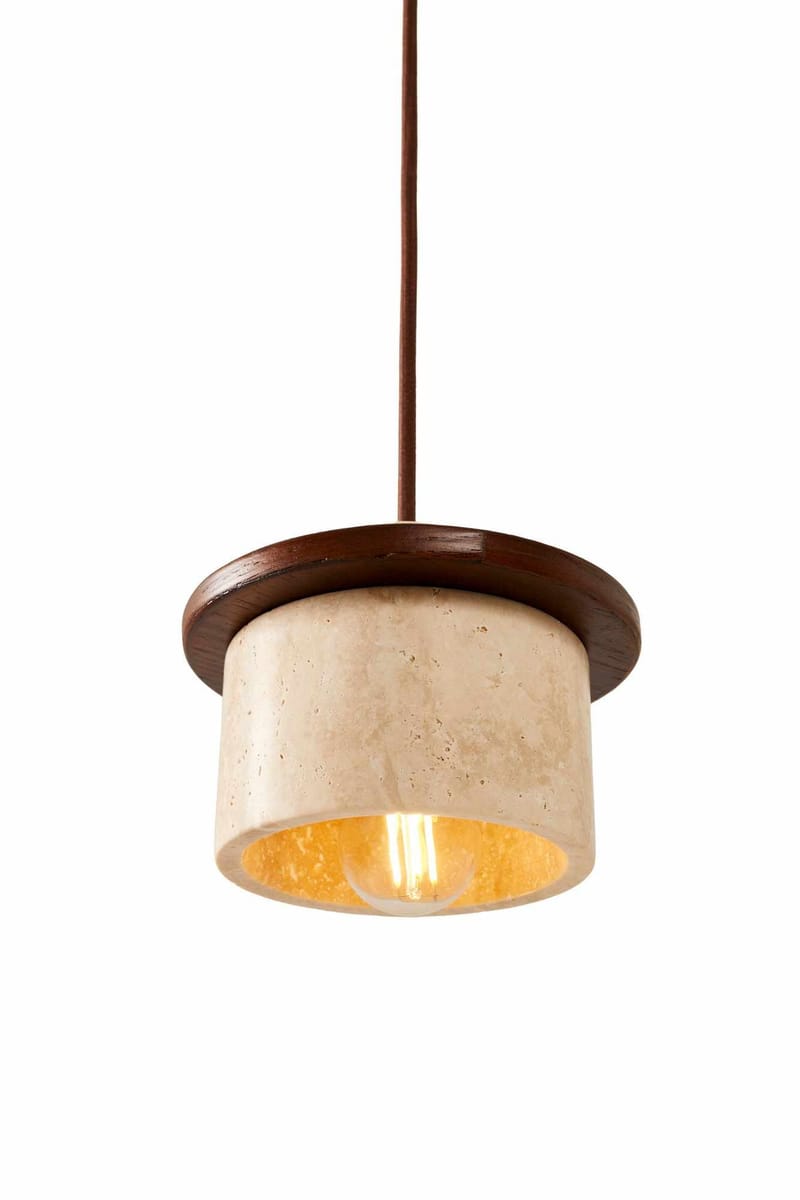 Meyros pendellampe - Beige og Valnød - Belysning - Lamper & indendørsbelysning - Loftlampe - Pendellamper & hængelamper