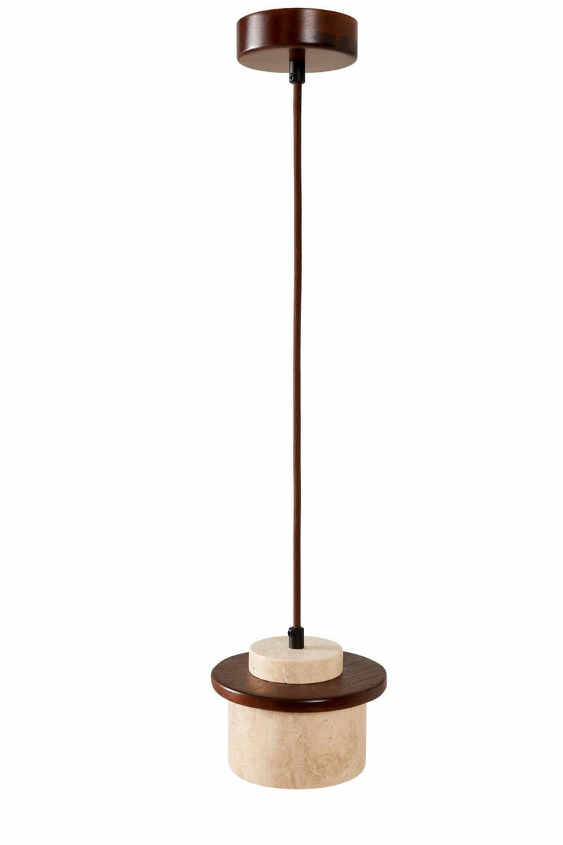 Meyros pendellampe - Beige og Valnød - Belysning - Lamper & indendørsbelysning - Loftlampe - Pendellamper & hængelamper