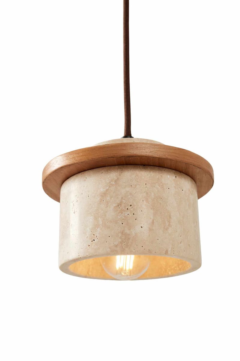 Meyros pendellampe - Beige og Eg - Belysning - Lamper & indendørsbelysning - Loftlampe - Pendellamper & hængelamper