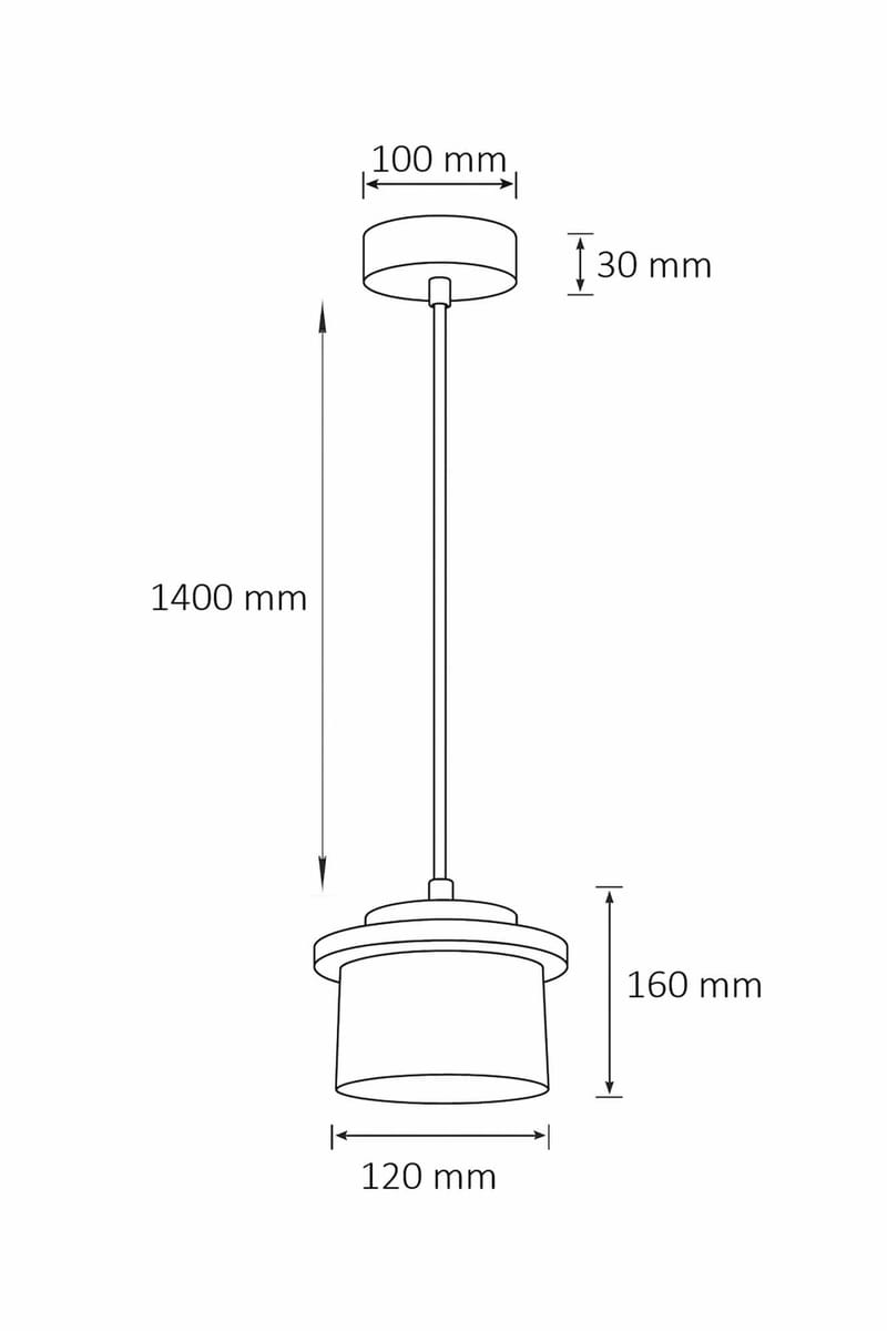 Meyros pendellampe - Beige og Eg - Belysning - Lamper & indendørsbelysning - Loftlampe - Pendellamper & hængelamper