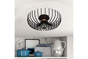 Noor Loftlampe - Sort - Belysning - Lamper & indendørsbelysning - Loftlampe - Plafond