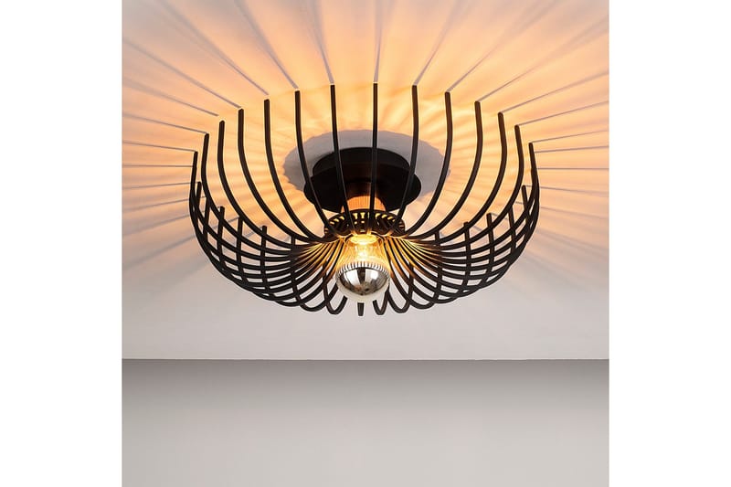 Noor Loftlampe - Sort - Belysning - Lamper & indendørsbelysning - Loftlampe - Plafond
