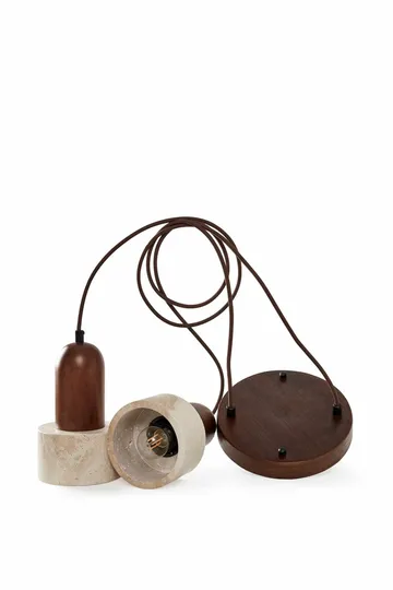Norric pendellampe - Beige Valnød - Belysning - Lamper & indendørsbelysning - Loftlampe - Lysekroner