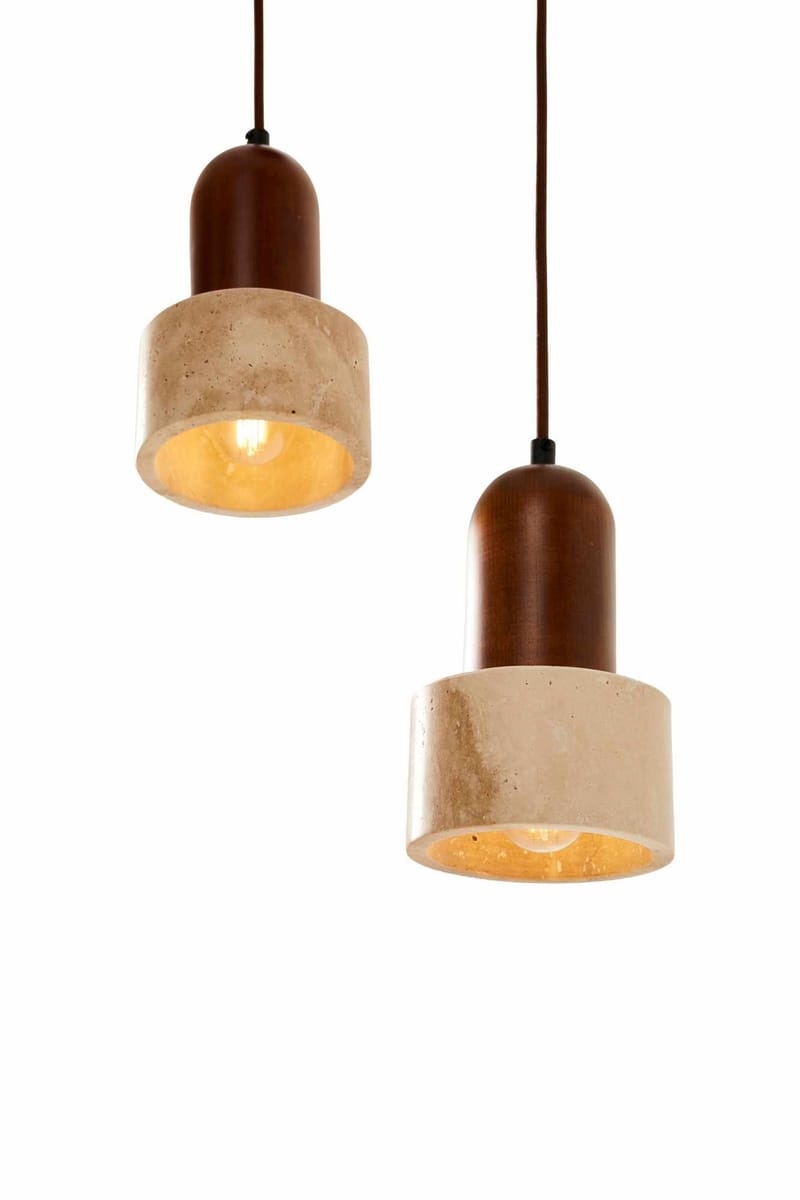 Norric pendellampe - Beige Valnød - Belysning - Lamper & indendørsbelysning - Loftlampe - Lysekroner