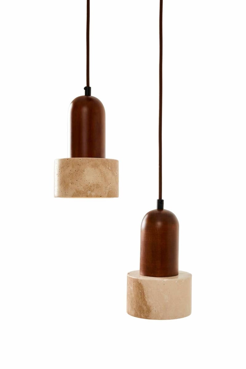 Norric pendellampe - Beige Valnød - Belysning - Lamper & indendørsbelysning - Loftlampe - Lysekroner