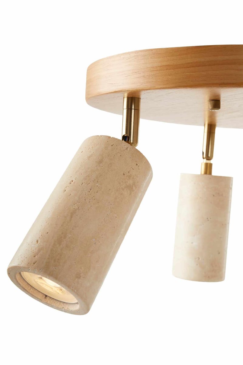 Nurtane loftlampe - Beige og Eg - Belysning - Lamper & indendørsbelysning - Loftlampe - Lysekroner