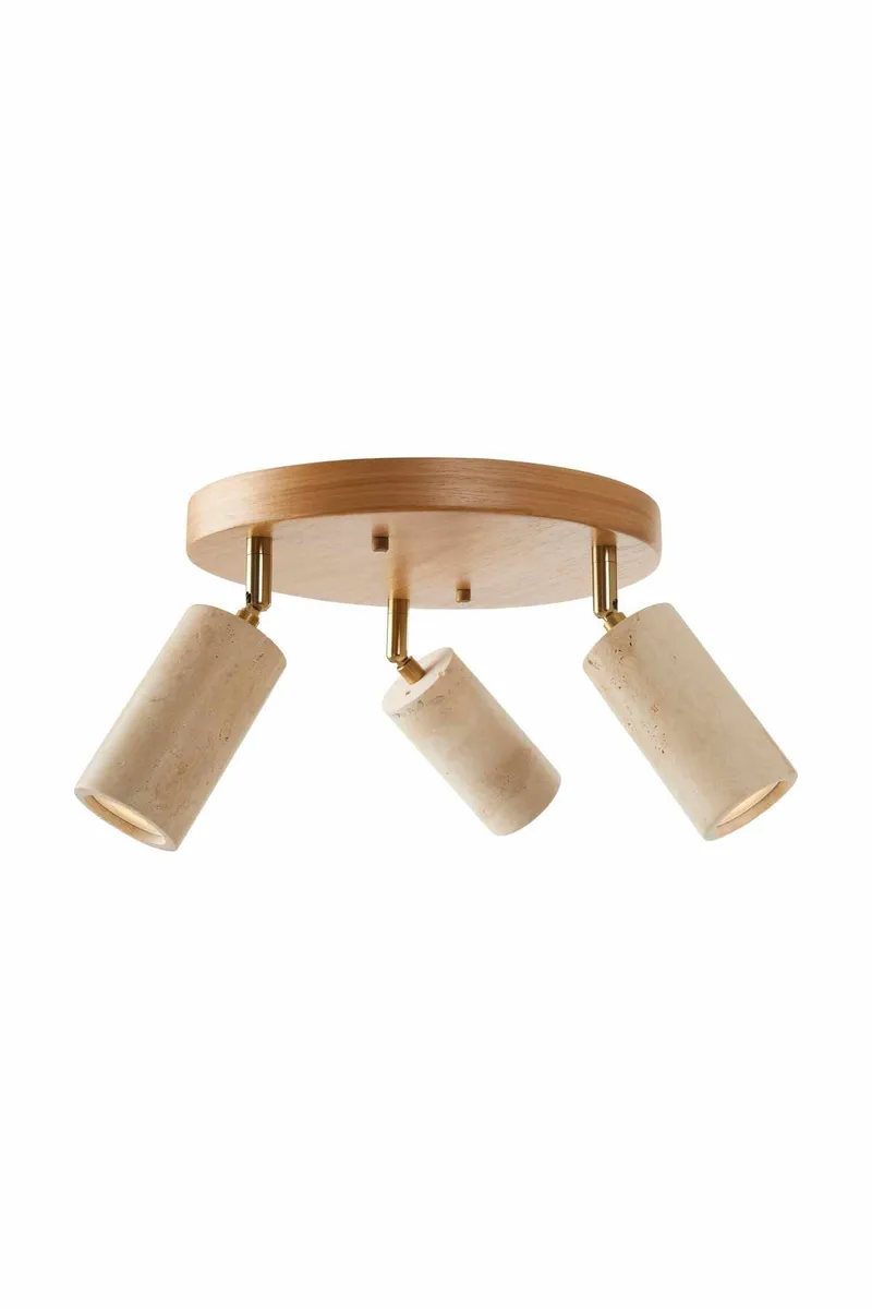 Nurtane loftlampe - Beige og Eg - Belysning - Lamper & indendørsbelysning - Loftlampe - Lysekroner