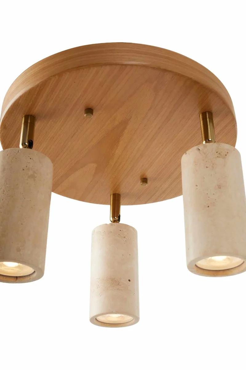 Nurtane loftlampe - Beige og Eg - Belysning - Lamper & indendørsbelysning - Loftlampe - Lysekroner