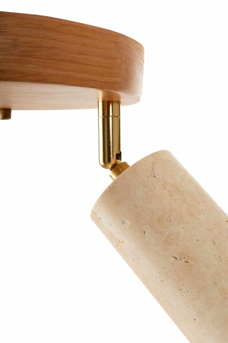 Nurtane loftlampe - Beige og Eg - Belysning - Lamper & indendørsbelysning - Loftlampe - Lysekroner