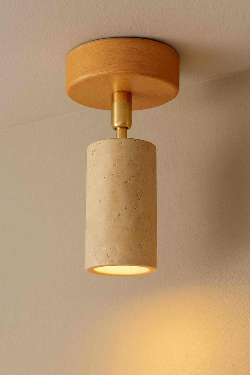 Nurtane loftlampe - Beige og Eg - Belysning - Lamper & indendørsbelysning - Loftlampe - Lysekroner