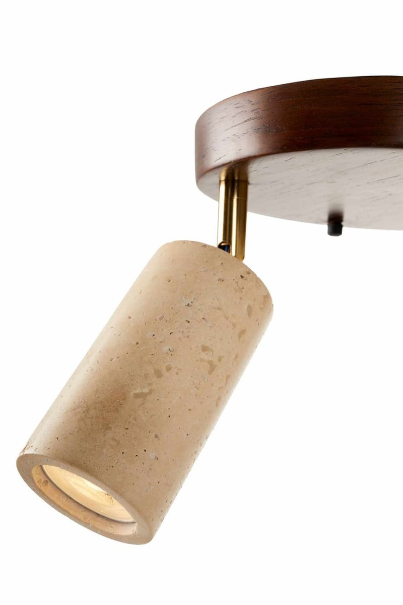 Nurtane loftlampe - Beige og Valnød - Belysning - Lamper & indendørsbelysning - Loftlampe - Lysekroner