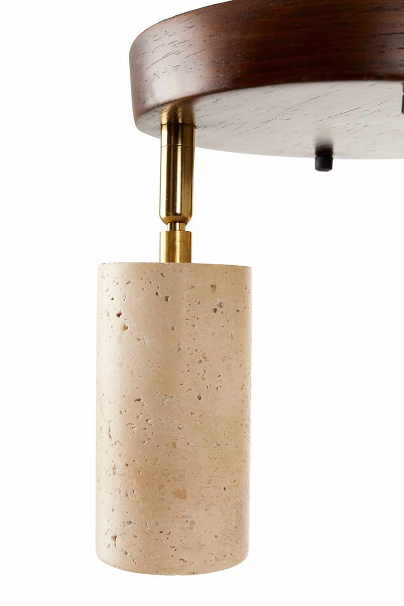 Nurtane loftlampe - Beige og Valnød - Belysning - Lamper & indendørsbelysning - Loftlampe - Lysekroner