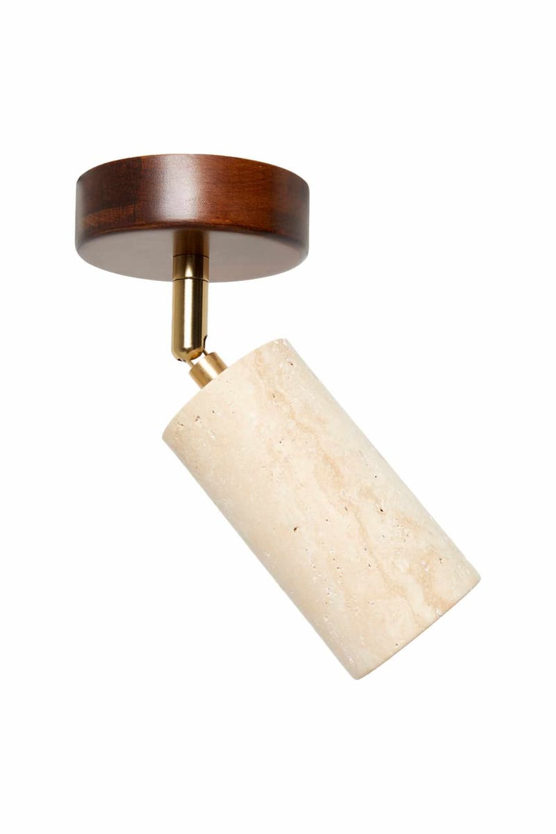 Nurtane loftlampe - Beige og Valnød - Belysning - Lamper & indendørsbelysning - Loftlampe - Lysekroner