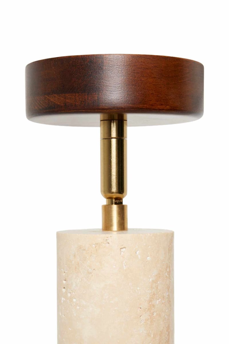 Nurtane loftlampe - Beige og Valnød - Belysning - Lamper & indendørsbelysning - Loftlampe - Lysekroner
