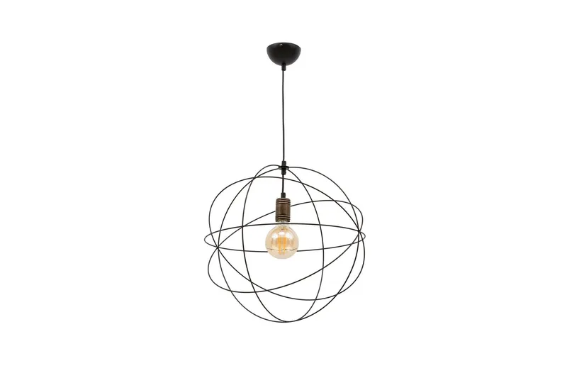 Olinto Pendellampe Rund, Sort