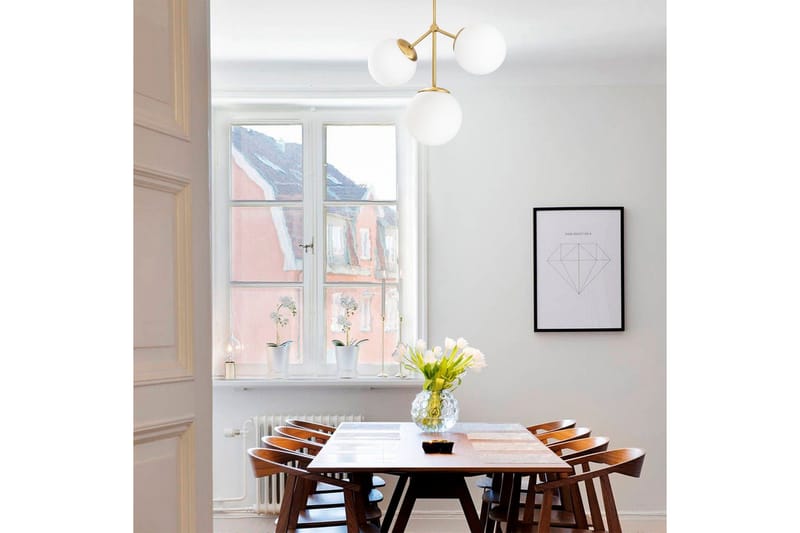 Opviq Damar Loftslampe - Gul/hvid - Belysning - Lamper & indendørsbelysning - Loftlampe - Plafond