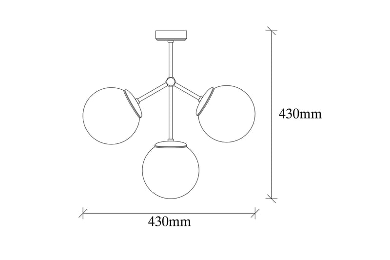 Opviq Damar Loftslampe - Gul/hvid - Belysning - Lamper & indendørsbelysning - Loftlampe - Plafond