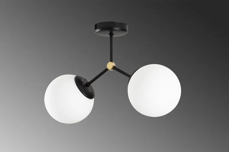 Opviq Damar Loftslampe - Sort/hvid - Belysning - Lamper & indendørsbelysning - Loftlampe - Plafond