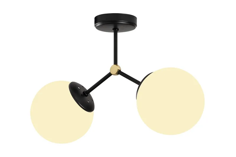 Opviq Damar Loftslampe - Sort/hvid - Belysning - Lamper & indendørsbelysning - Loftlampe - Plafond