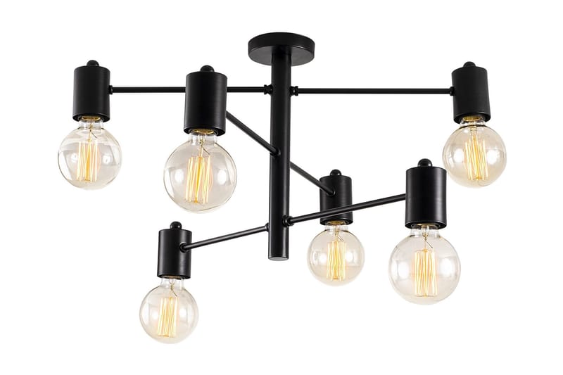 Opviq Hexa Loftslampe - Sort - Belysning - Lamper & indendørsbelysning - Loftlampe - Plafond