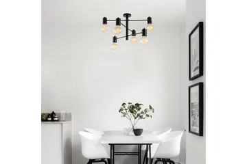 Opviq Hexa Loftslampe - Sort - Belysning - Lamper & indendørsbelysning - Loftlampe - Plafond