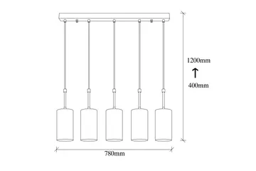 Opviq Kem loftslampe - Antik / sort - Belysning - Lamper & indendørsbelysning - Loftlampe - Pendellamper & hængelamper
