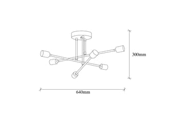 Opviq loftslampe - Kobber - Belysning - Lamper & indendørsbelysning - Loftlampe - Plafond