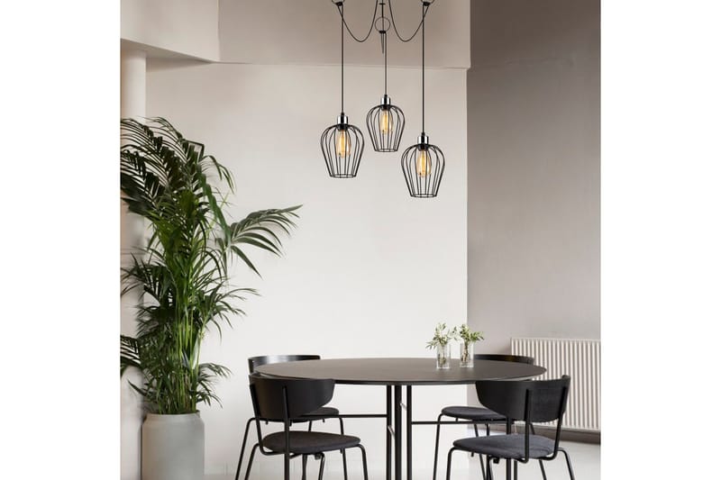 Opviq Tel Taklampa - Sort - Belysning - Lamper & indendørsbelysning - Loftlampe - Pendellamper & hængelamper