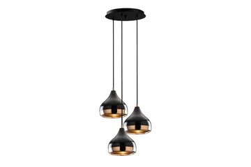 Opviq Yildo loftslampe - Sort / kobber - Belysning - Lamper & indendørsbelysning - Loftlampe - Pendellamper & hængelamper