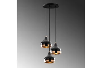 Opviq Yildo loftslampe - Sort / kobber - Belysning - Lamper & indendørsbelysning - Loftlampe - Pendellamper & hængelamper