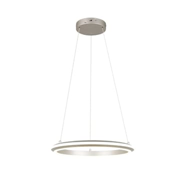 Pendel TRIO Amador - 45 cm, børstet stål - Belysning - Lamper & indendørsbelysning - Loftlampe - Pendellamper & hængelamper