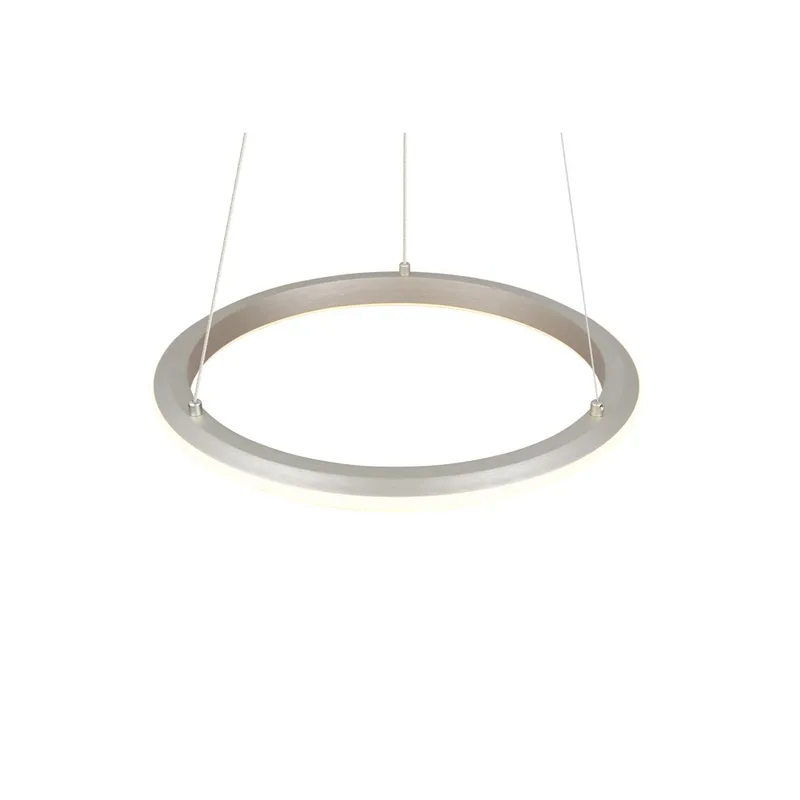 Pendel TRIO Amador - 45 cm/børstet stål - Belysning - Lamper & indendørsbelysning - Loftlampe - Pendellamper & hængelamper