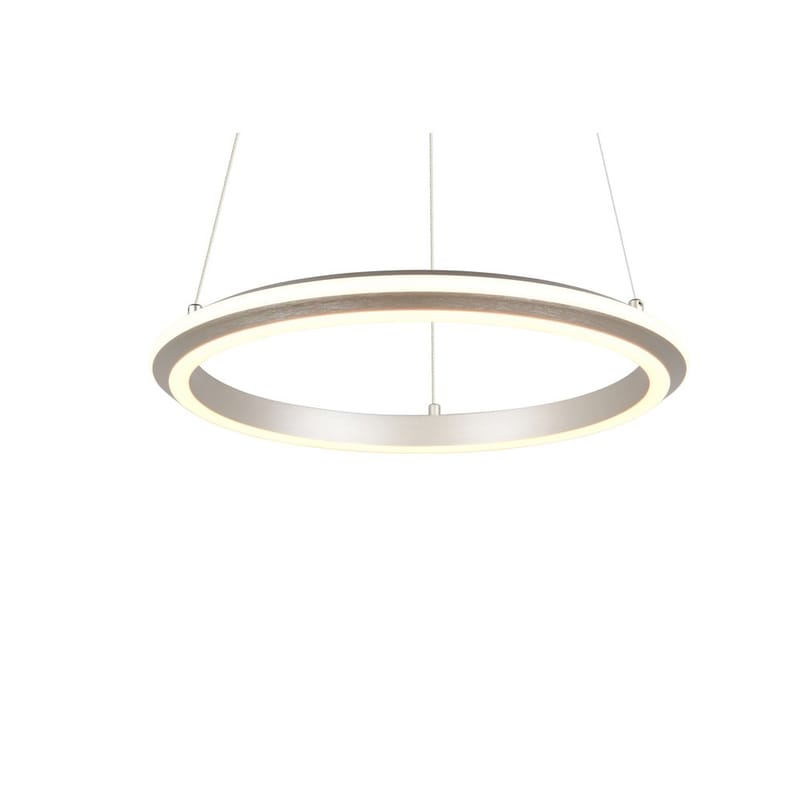 Pendel TRIO Amador - 45 cm/børstet stål - Belysning - Lamper & indendørsbelysning - Loftlampe - Pendellamper & hængelamper