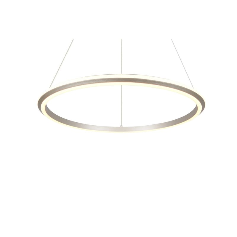 Pendel TRIO Amador - 75 cm/Børstet Stål - Belysning - Lamper & indendørsbelysning - Loftlampe - Pendellamper & hængelamper