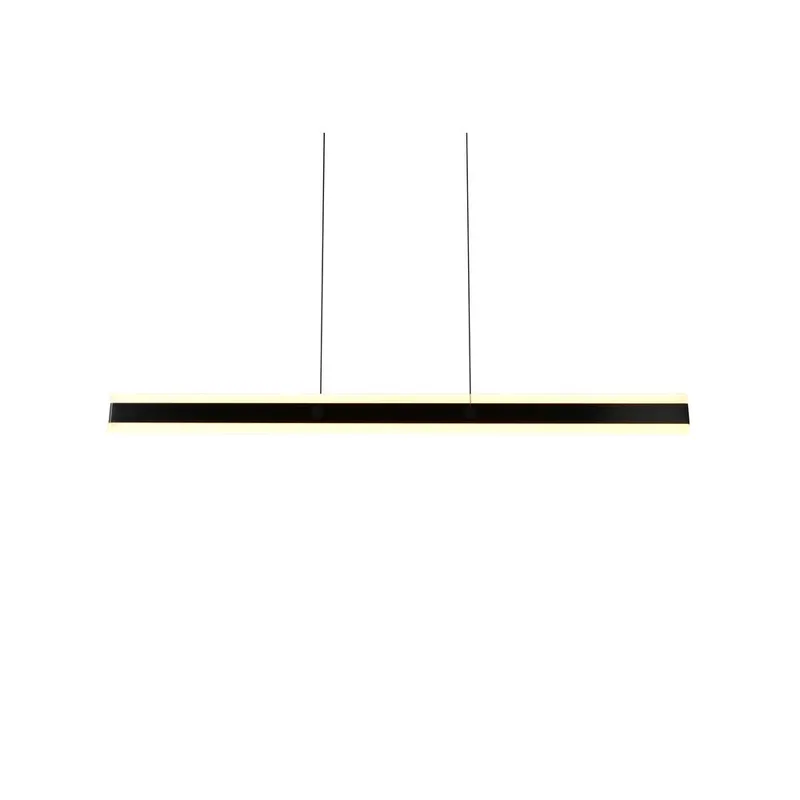 Pendel TRIO Arcola - 115 cm, Mat sort - Belysning - Lamper & indendørsbelysning - Loftlampe - Pendellamper & hængelamper