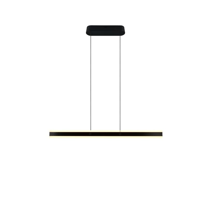 Pendel TRIO Arcola - 115 cm, Mat sort - Belysning - Lamper & indendørsbelysning - Loftlampe - Pendellamper & hængelamper