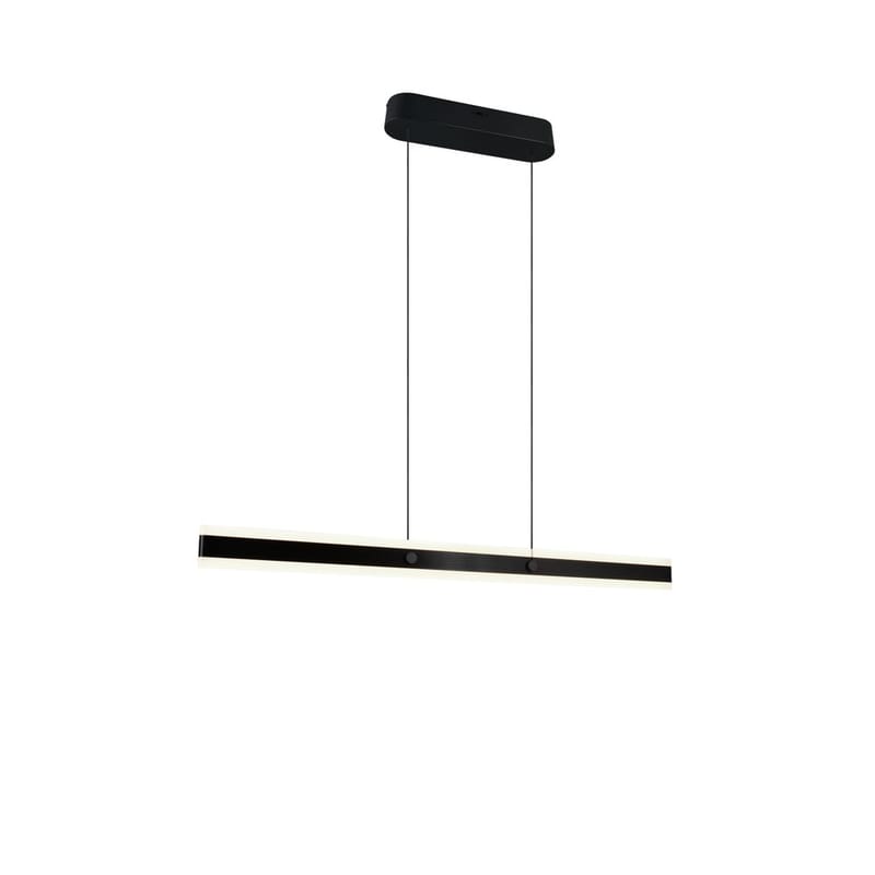 Pendel TRIO Arcola - 115 cm, Mat sort - Belysning - Lamper & indendørsbelysning - Loftlampe - Pendellamper & hængelamper