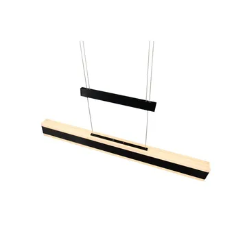 Pendel TRIO Arcola - 150 cm, Mat sort - Belysning - Lamper & indendørsbelysning - Loftlampe - Pendellamper & hængelamper