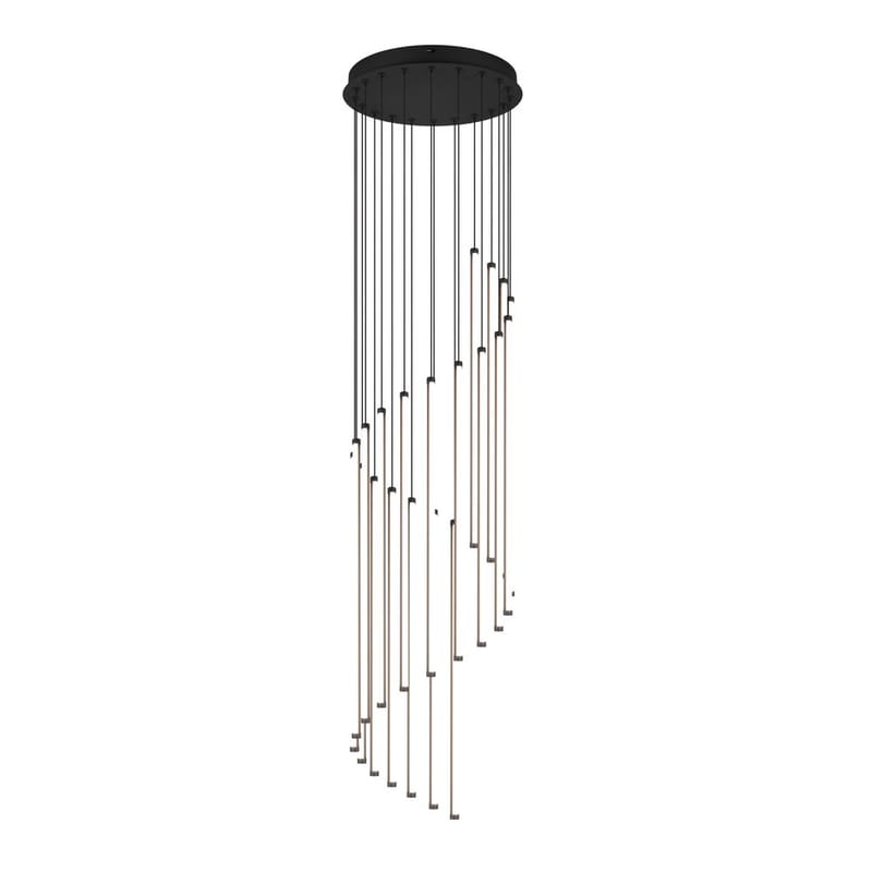 Pendel TRIO Baxter - Mat sort - Belysning - Lamper & indendørsbelysning - Loftlampe - Pendellamper & hængelamper