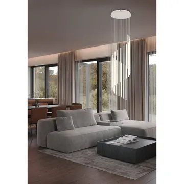 Pendel TRIO Baxter - Varm Grå - Belysning - Lamper & indendørsbelysning - Loftlampe - Pendellamper & hængelamper