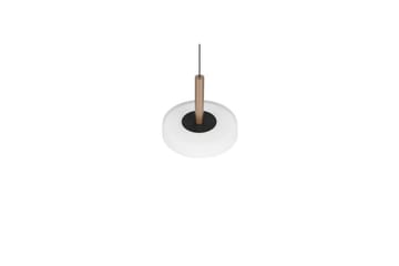 Pendel TRIO Celeste 1-dele, Mat sort/hvid/kaffebrun - 1-dele, Mat sort/hvid/kaffebrun - Belysning - Lamper & indendørsbelysning - Loftlampe - Pendellamper & hængelamper