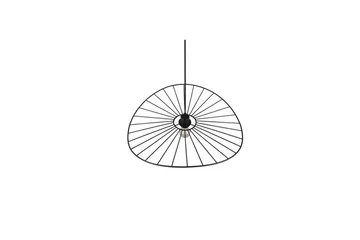 Pendel TRIO Chapeau Matsort - Matsort - Belysning - Lamper & indendørsbelysning - Loftlampe - Pendellamper & hængelamper
