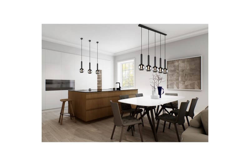 Pendel TRIO Clayton 5-delt - 5-delt - Belysning - Lamper & indendørsbelysning - Loftlampe - Pendellamper & hængelamper